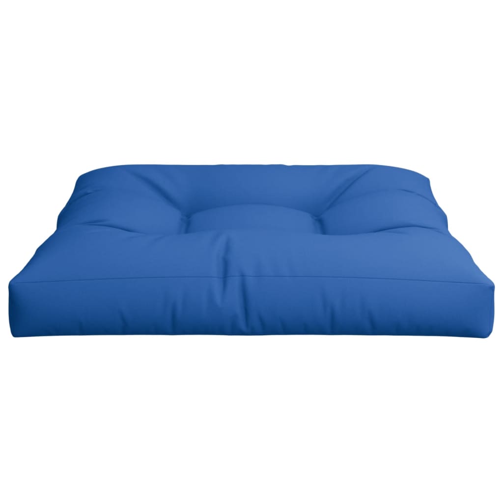 Cuscino per Pallet Blu Reale 70x70x12 cm in Tessuto