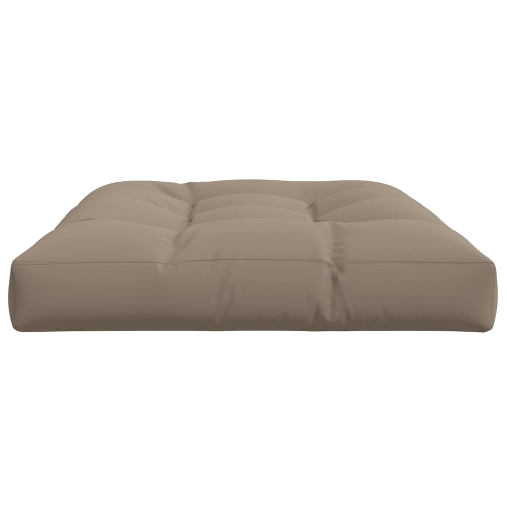 Cuscino per Pallet Tortora 120x80x12 cm in Tessuto