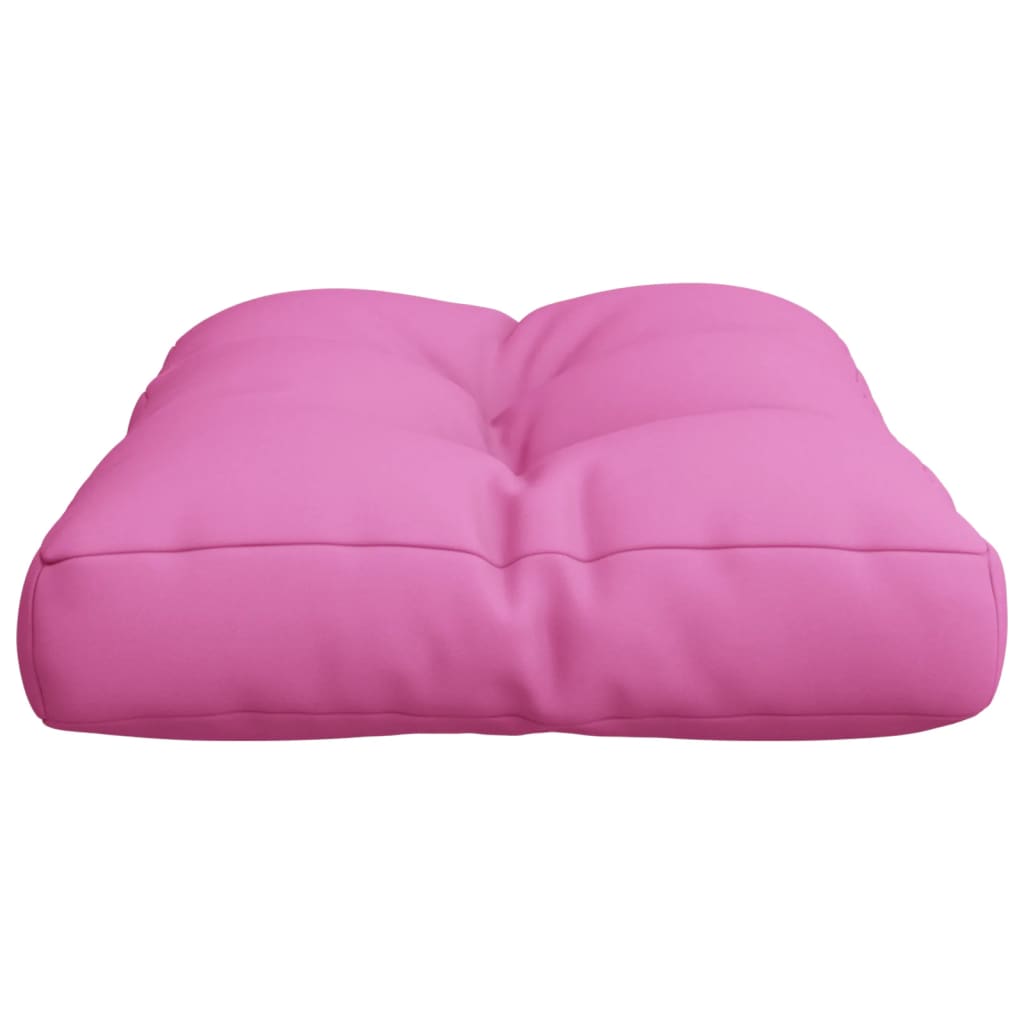 Cuscino per Pallet Rosa 50x40x12 cm Tessuto