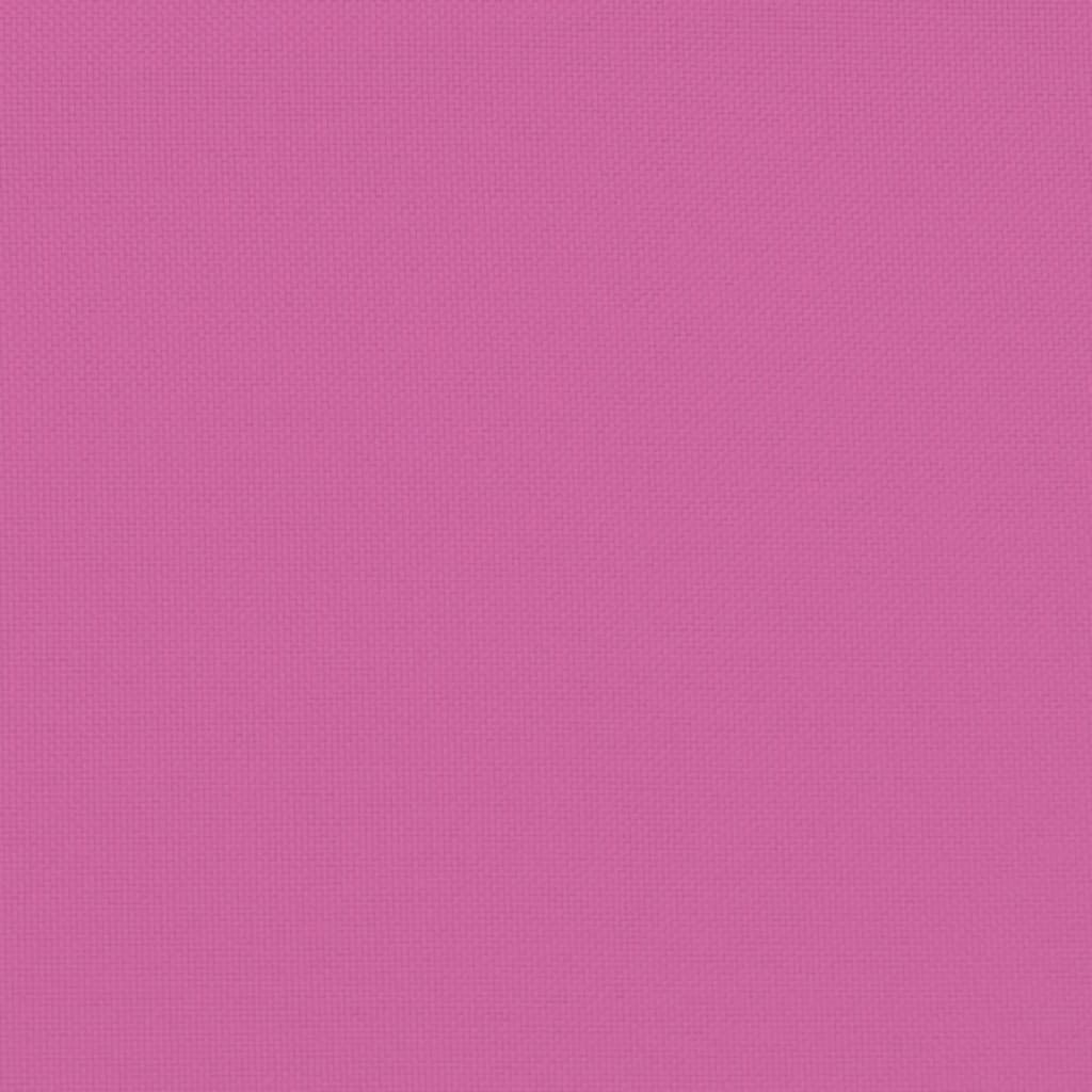 Cuscino per Pallet Rosa 50x40x12 cm Tessuto