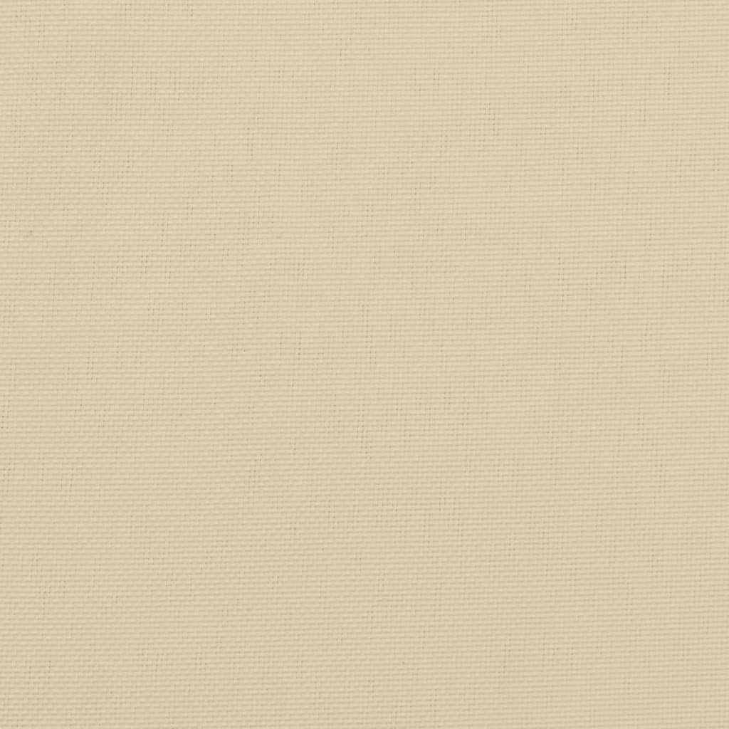 Cuscino per Pallet Beige 70x40x12 cm in Tessuto