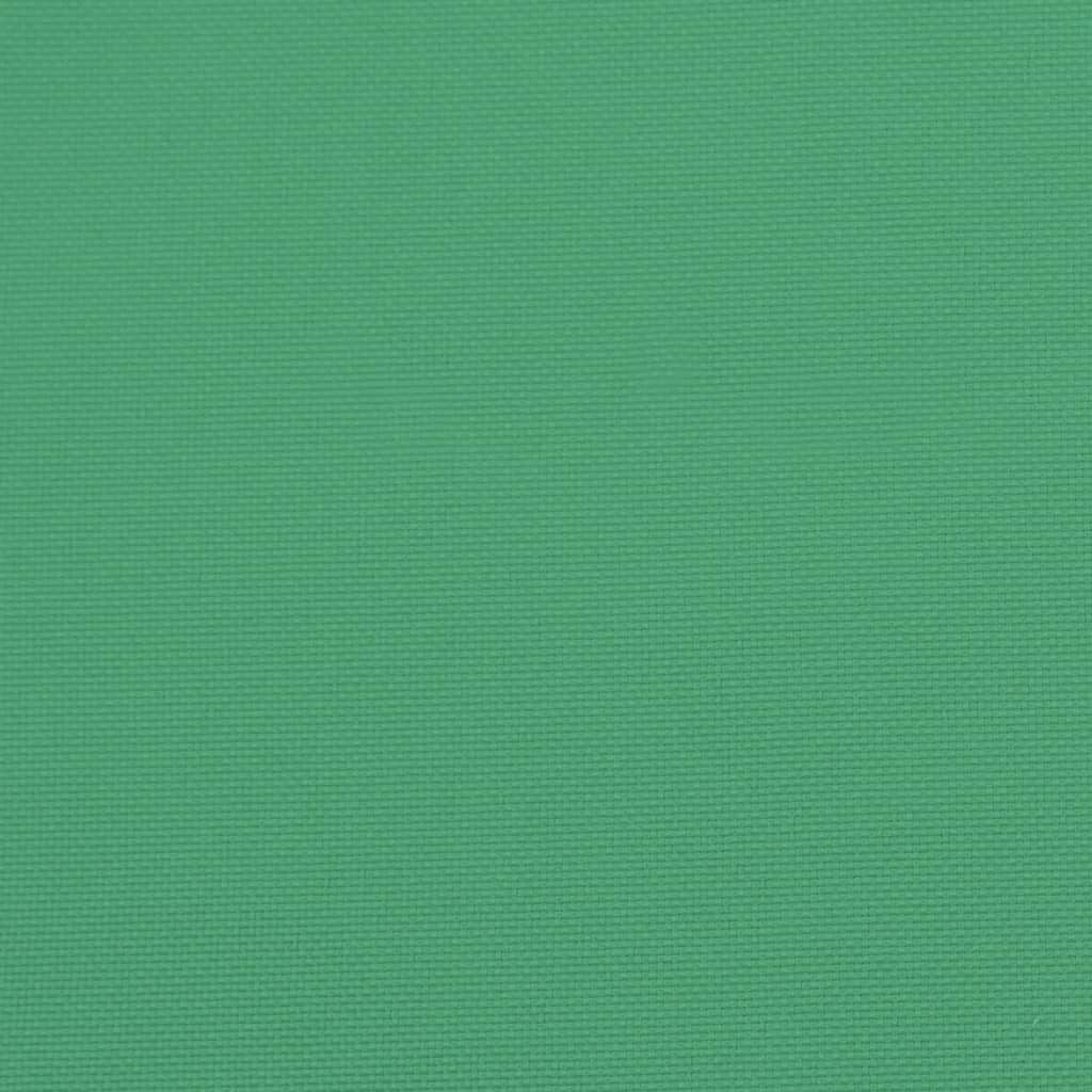 Cuscino per Pallet Verde 80x40x12 cm in Tessuto