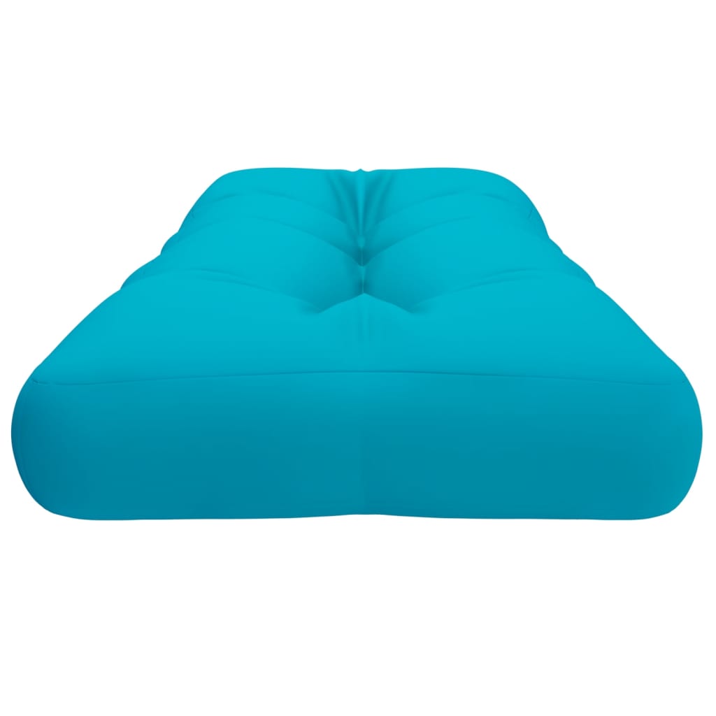 Cuscino per Pallet Turchese 120x40x12 cm Tessuto