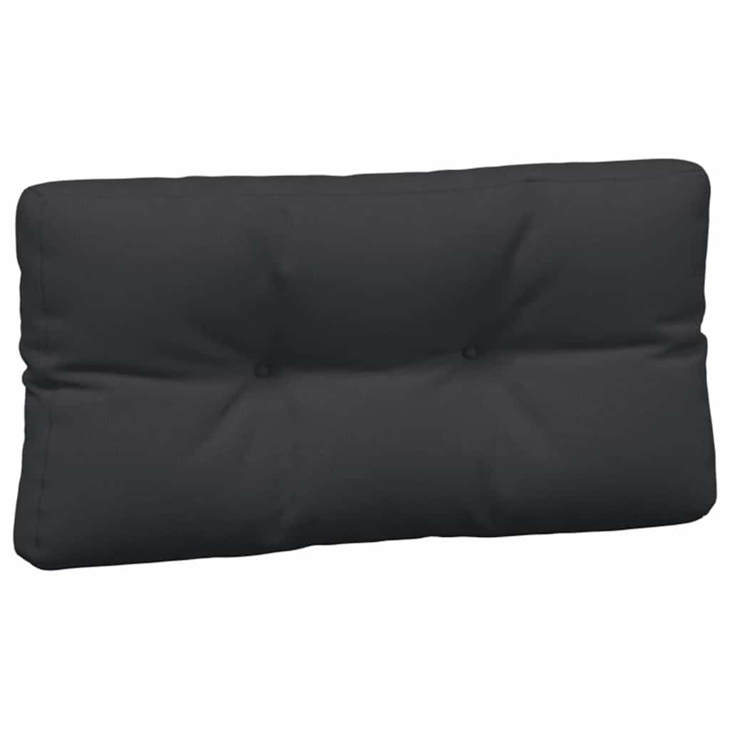 Cuscini per Pallet 5 pz Neri in Tessuto