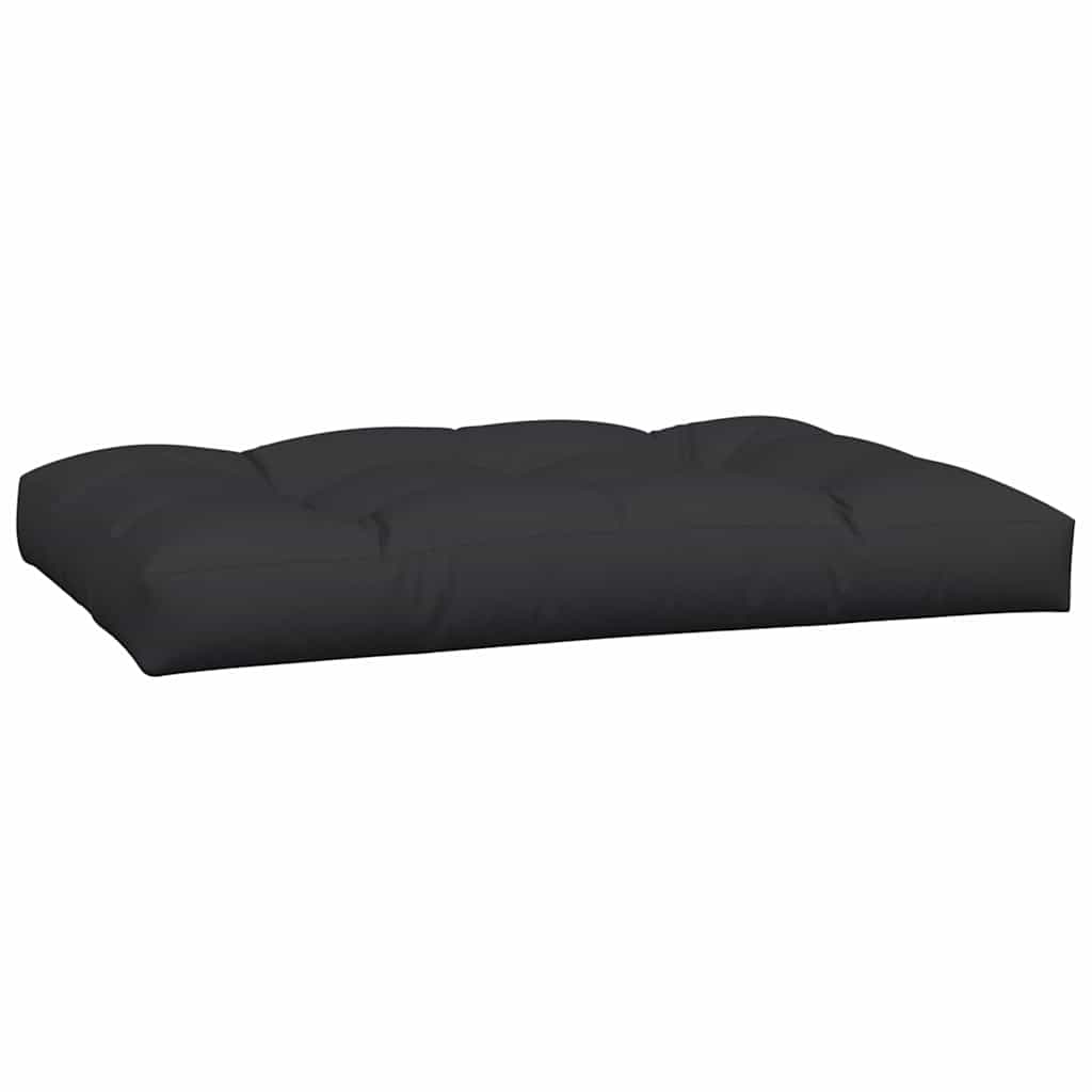 Cuscini per Pallet 5 pz Neri in Tessuto