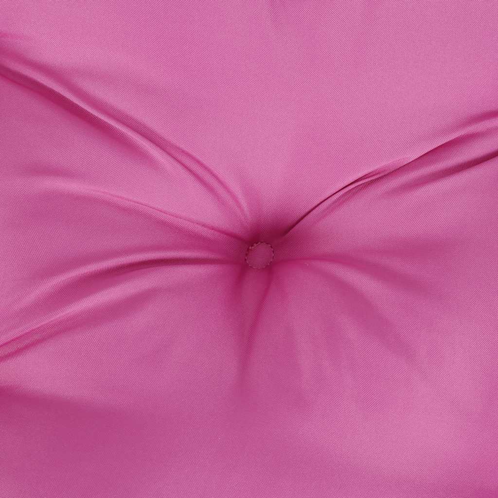 Cuscini per Pallet 5 pz Rosa in Tessuto