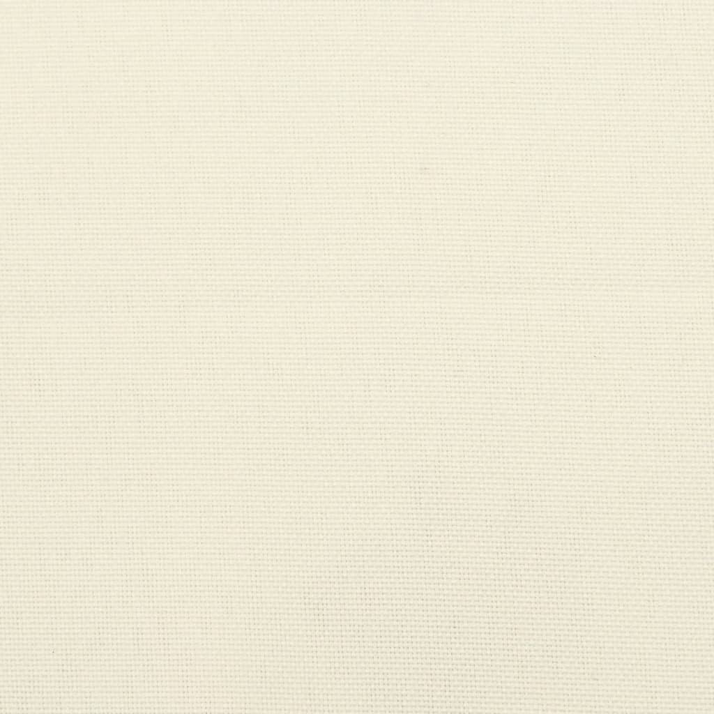 Cuscino per Pallet Crema 60x61,5x10 cm in Tessuto