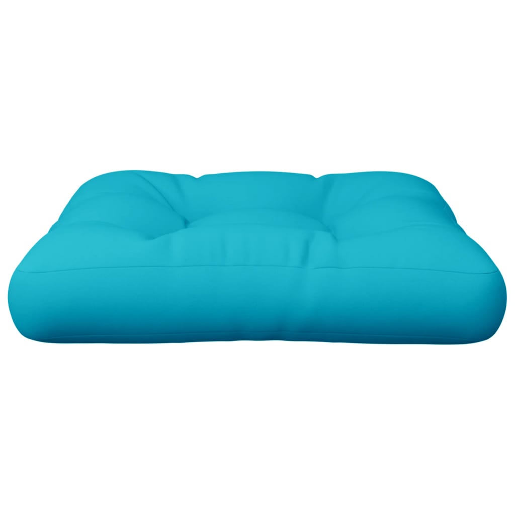Cuscino per Pallet Turchese 58x58x10 cm in Tessuto Oxford