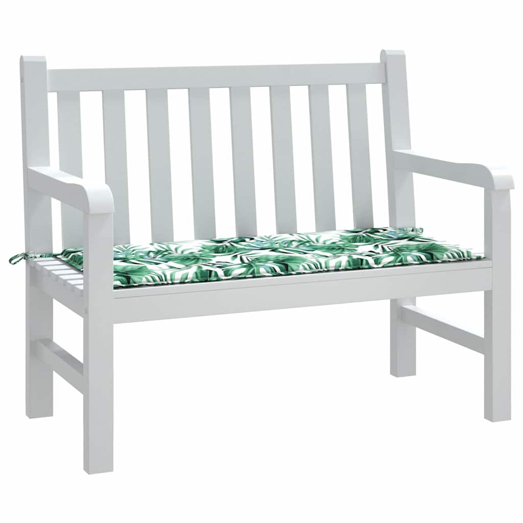Cuscino per Sedia Tessuto Oxford Motivo a Foglie