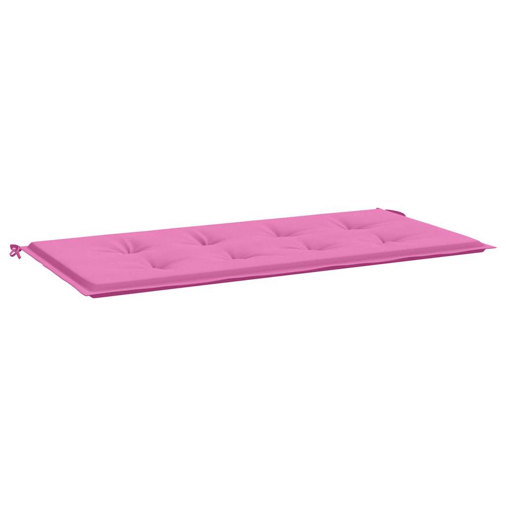 Cuscino per Sedia Tessuto Oxford Rosa 120 x 50 x 3 cm