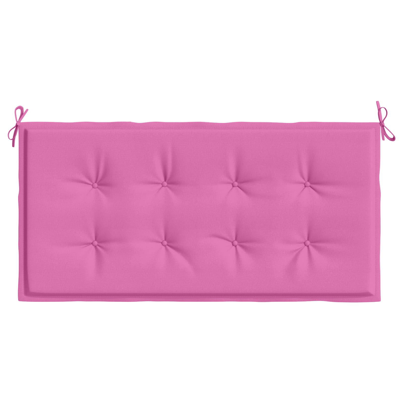 Cuscino per Sedia Tessuto Oxford Rosa 120 x 50 x 3 cm