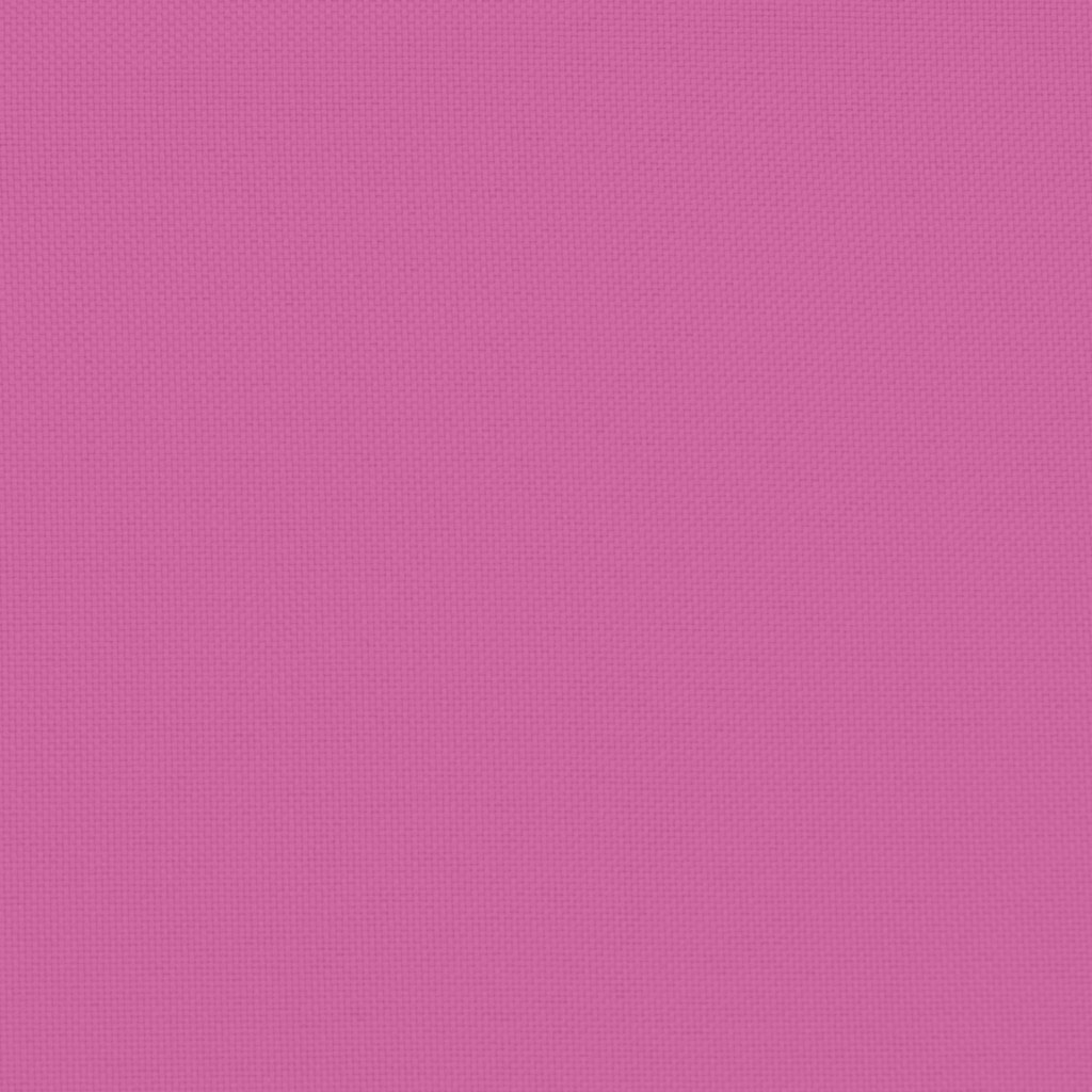 Cuscino per Sedia Tessuto Oxford Rosa 120 x 50 x 3 cm