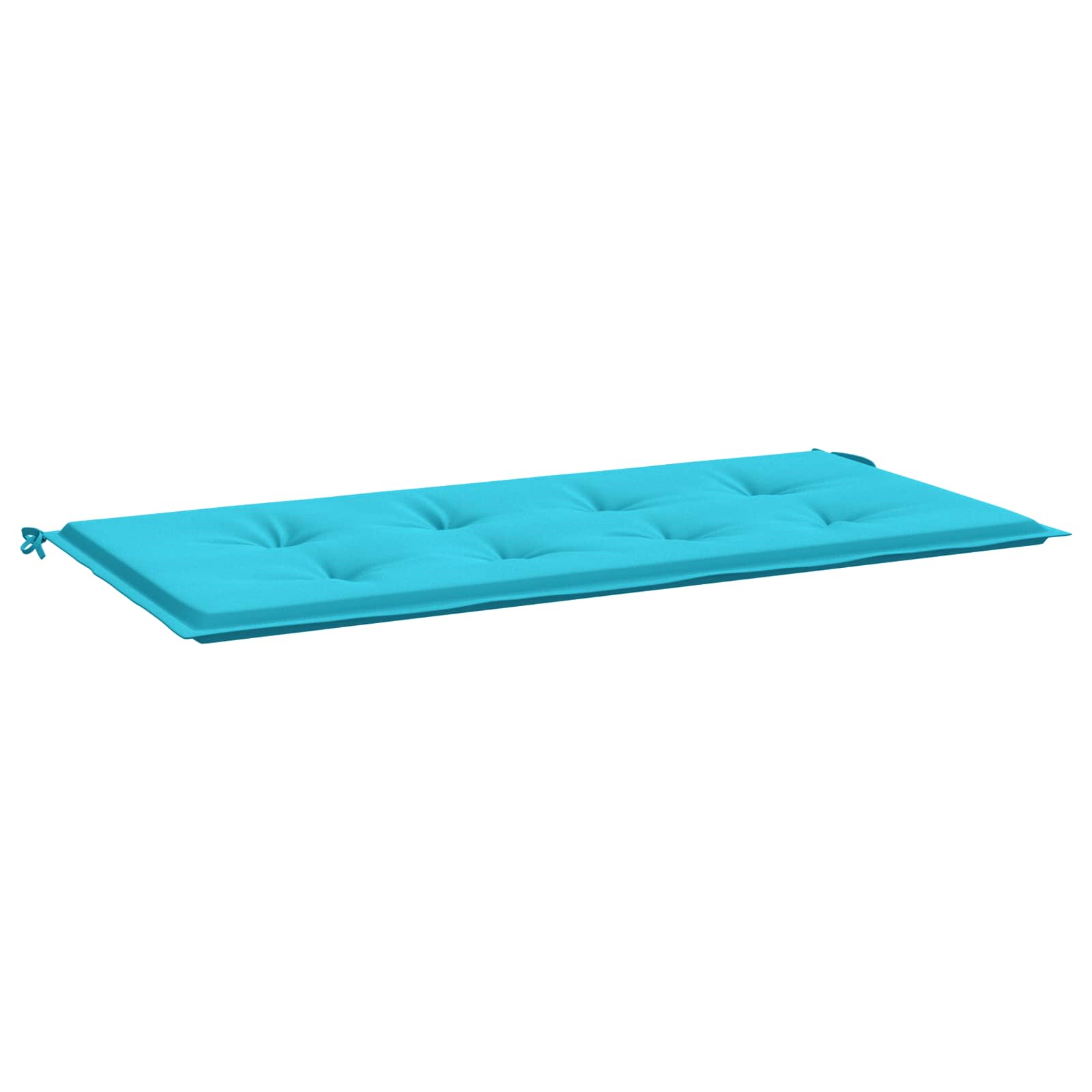 Cuscino per Panchina Tessuto Oxford Turchese 120 x 50 x 3 cm
