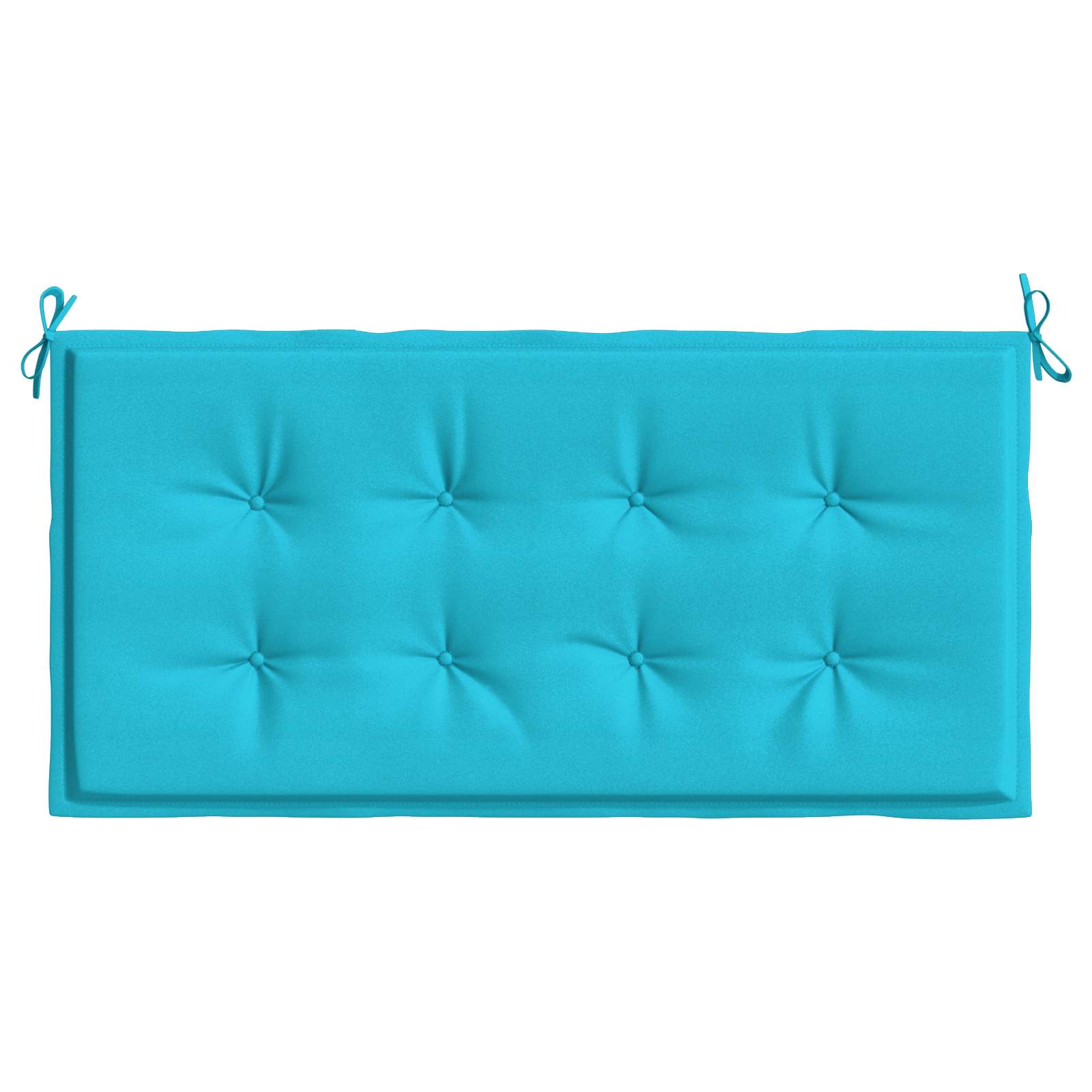 Cuscino per Panchina Tessuto Oxford Turchese 120 x 50 x 3 cm