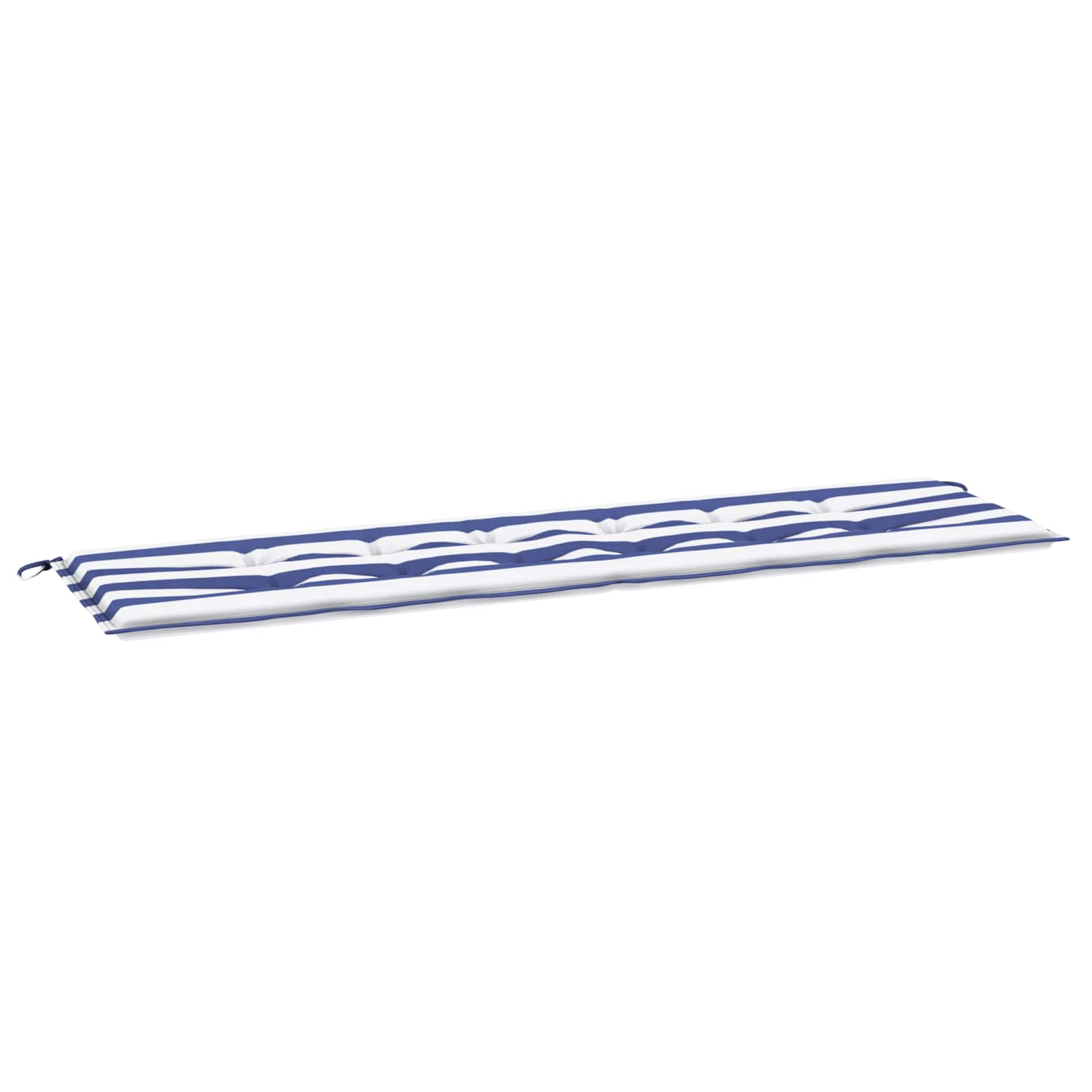 Cuscino per Panchina Tessuto Oxford Striscia Blu