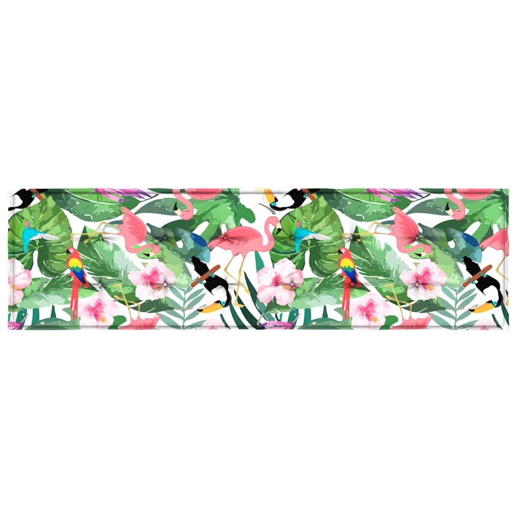 Cuscino per Panchina Tessuto Oxford Multicolore 180 x 50 x 3 cm