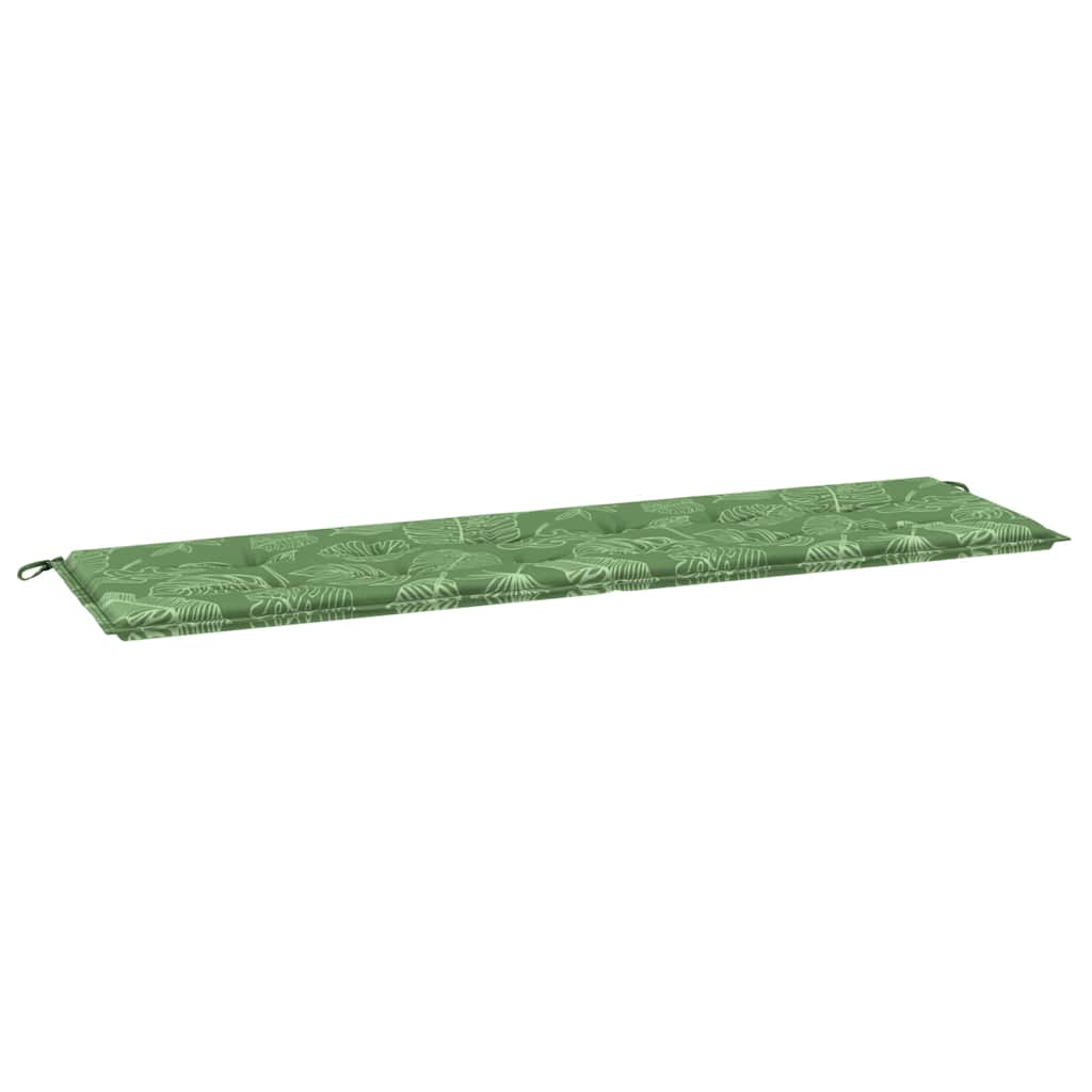 Cuscino per Panchina Tessuto Oxford Design a foglia