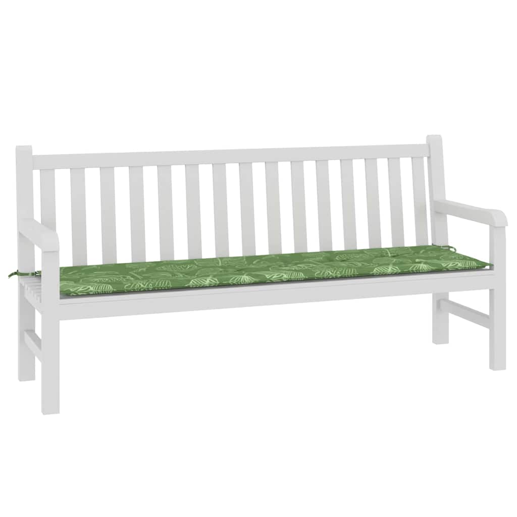 Cuscino per Panchina Tessuto Oxford Design a foglia