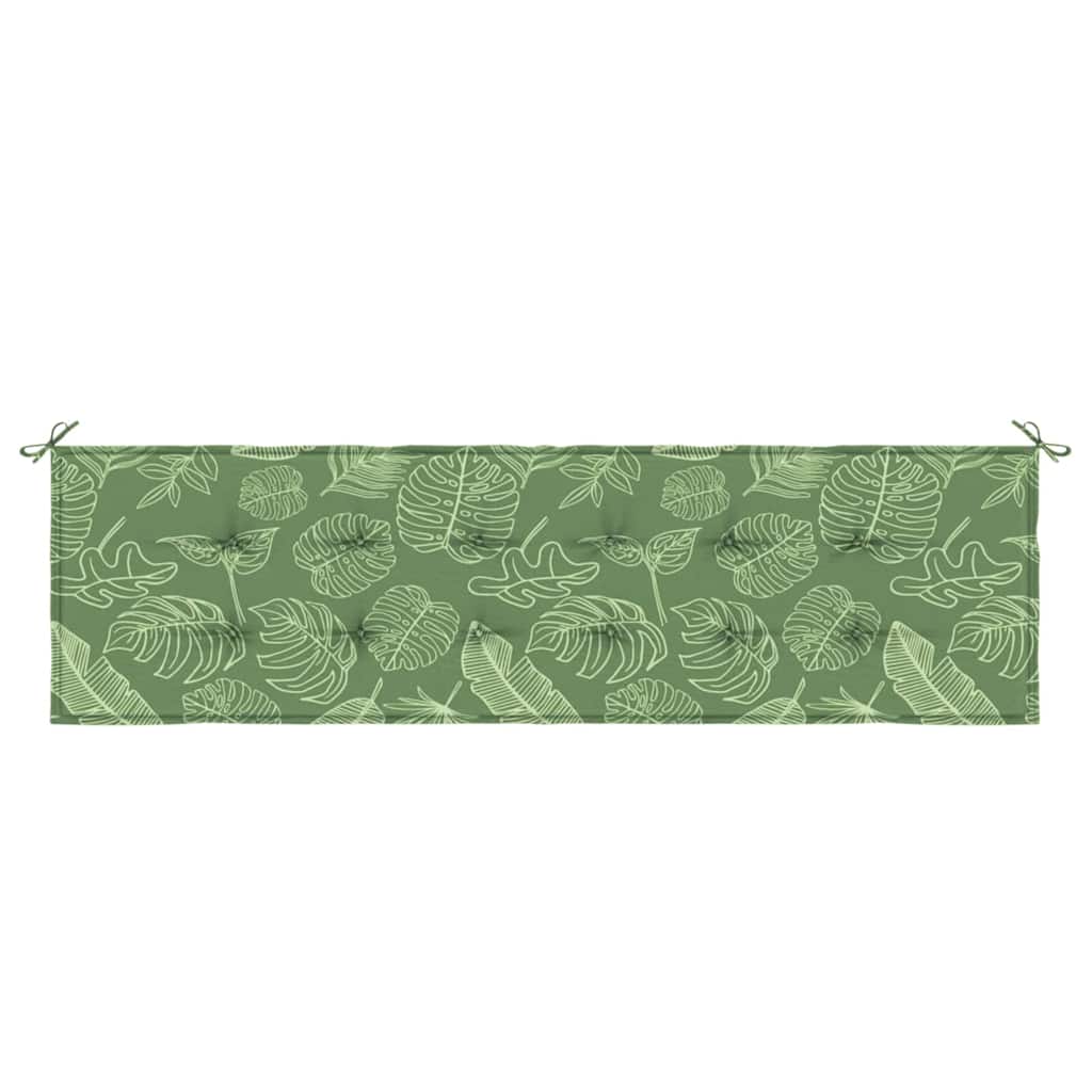 Cuscino per Panchina Tessuto Oxford Design a foglia