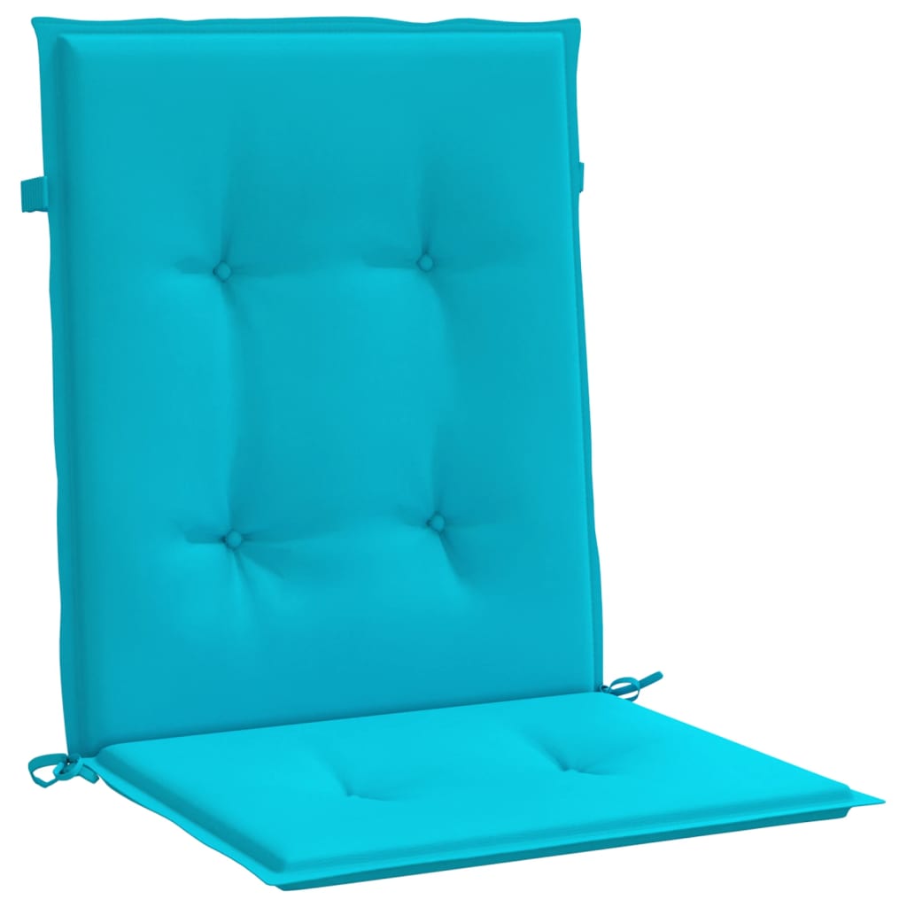 Cuscini posteriori 6 pz Tessuto Oxford Turchese