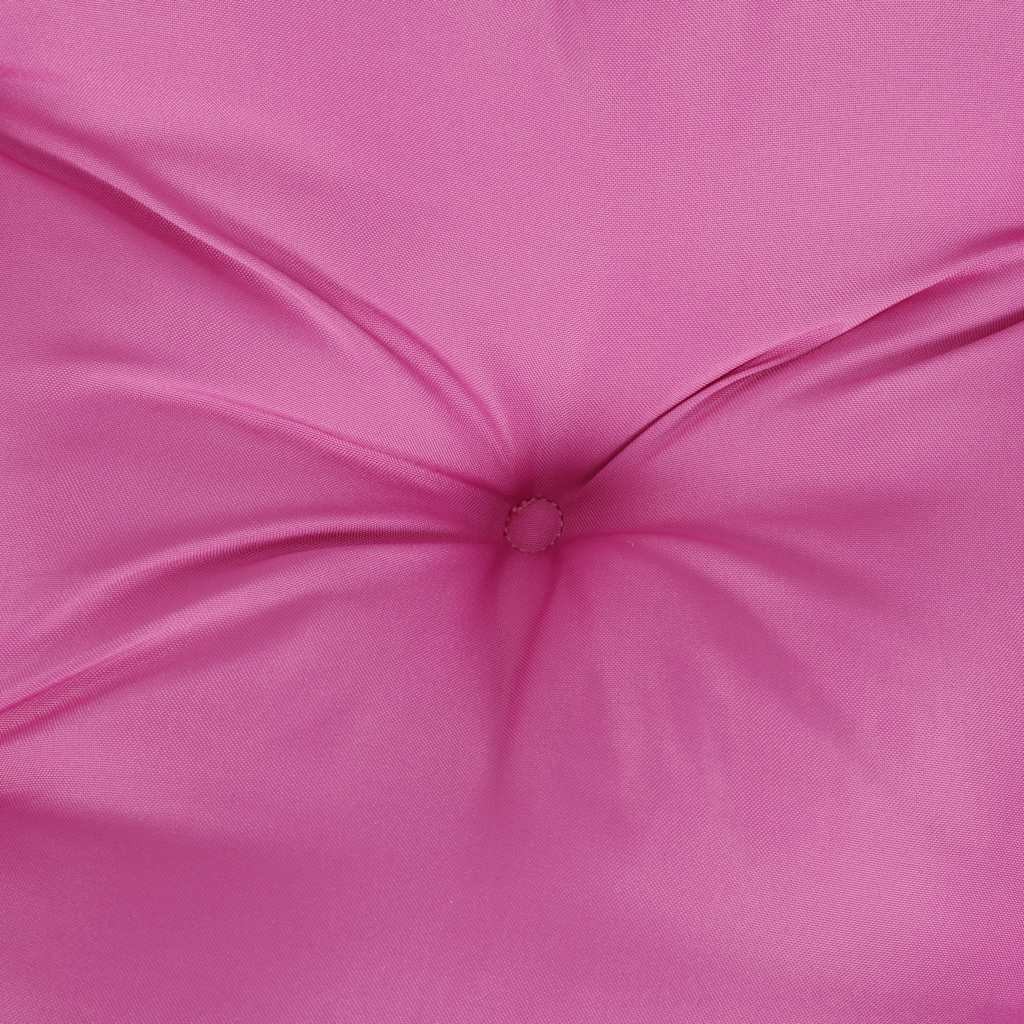 Cuscini per Sedia 4 pz Rosa 50x50x7 cm in Tessuto Oxford