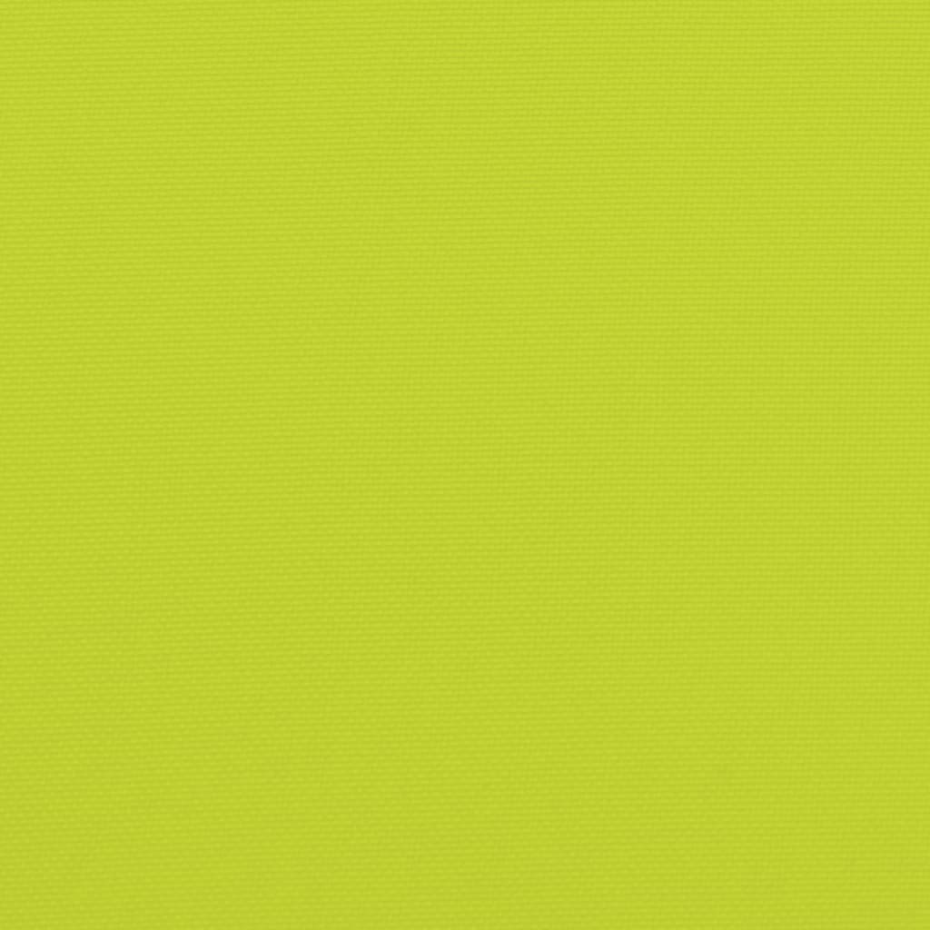 Cuscini per Panca 2 pz Verde Intenso 120x50x7 cm Tessuto Oxford