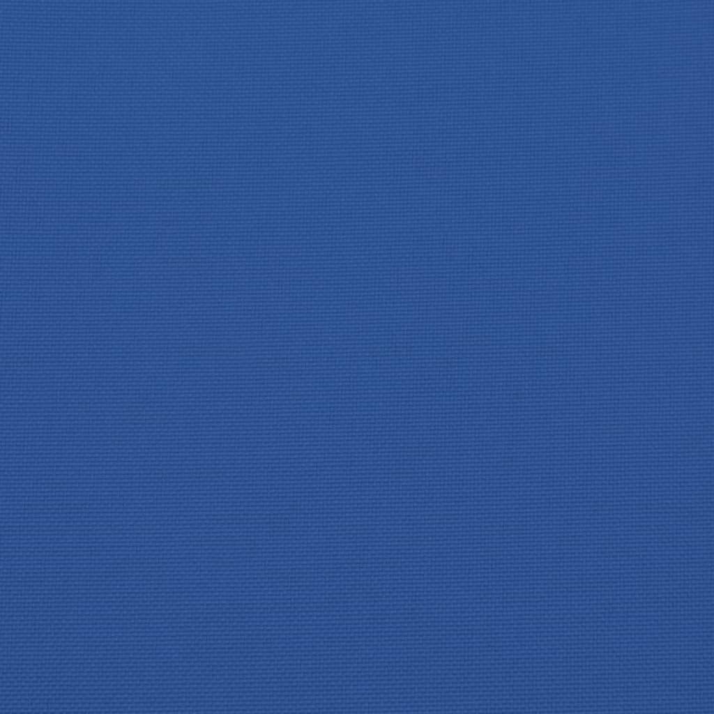 Cuscini per Panca 2 pz Blu 150x50x7 cm in Tessuto Oxford