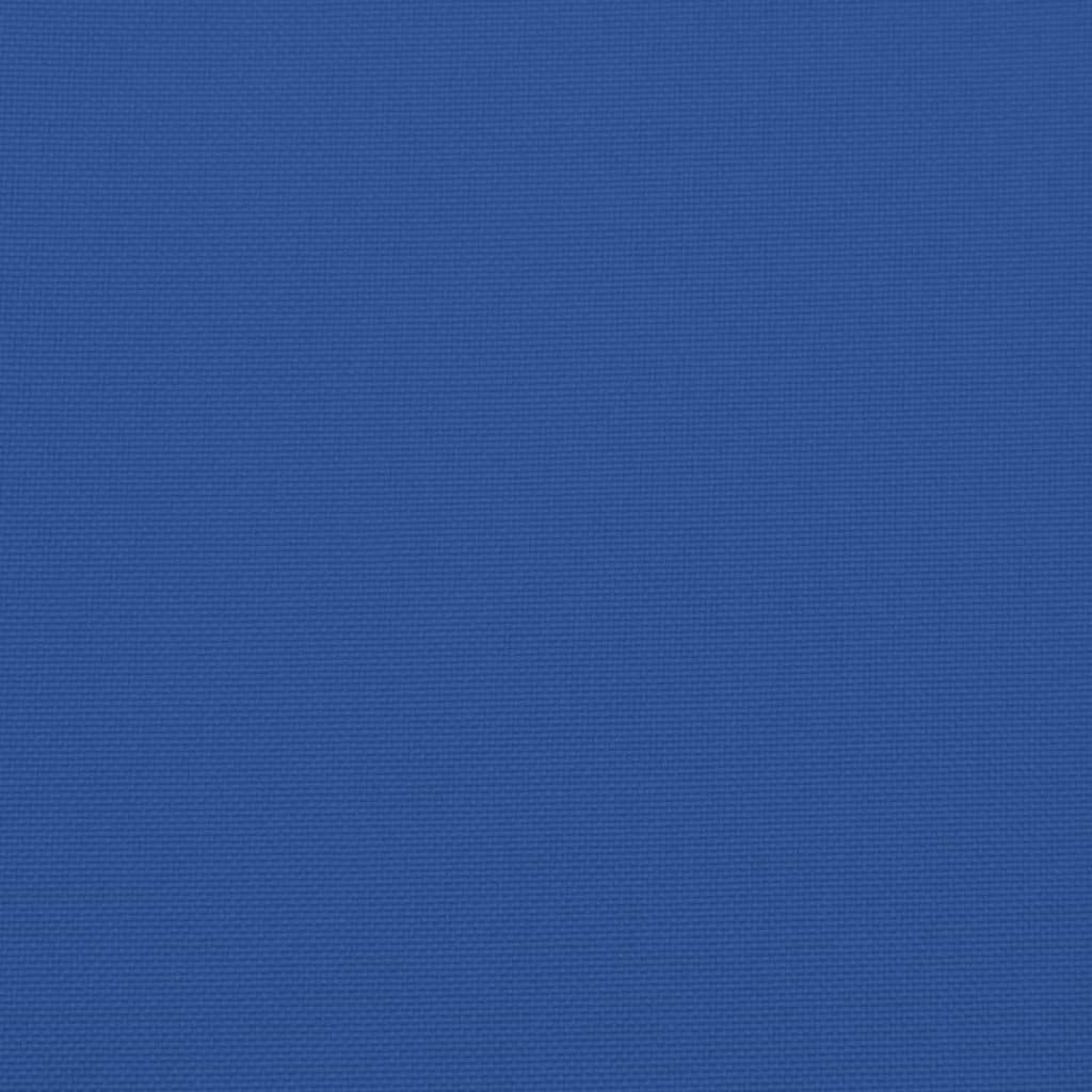 Cuscini per Panca 2 pz Blu 180x50x7 cm in Tessuto Oxford