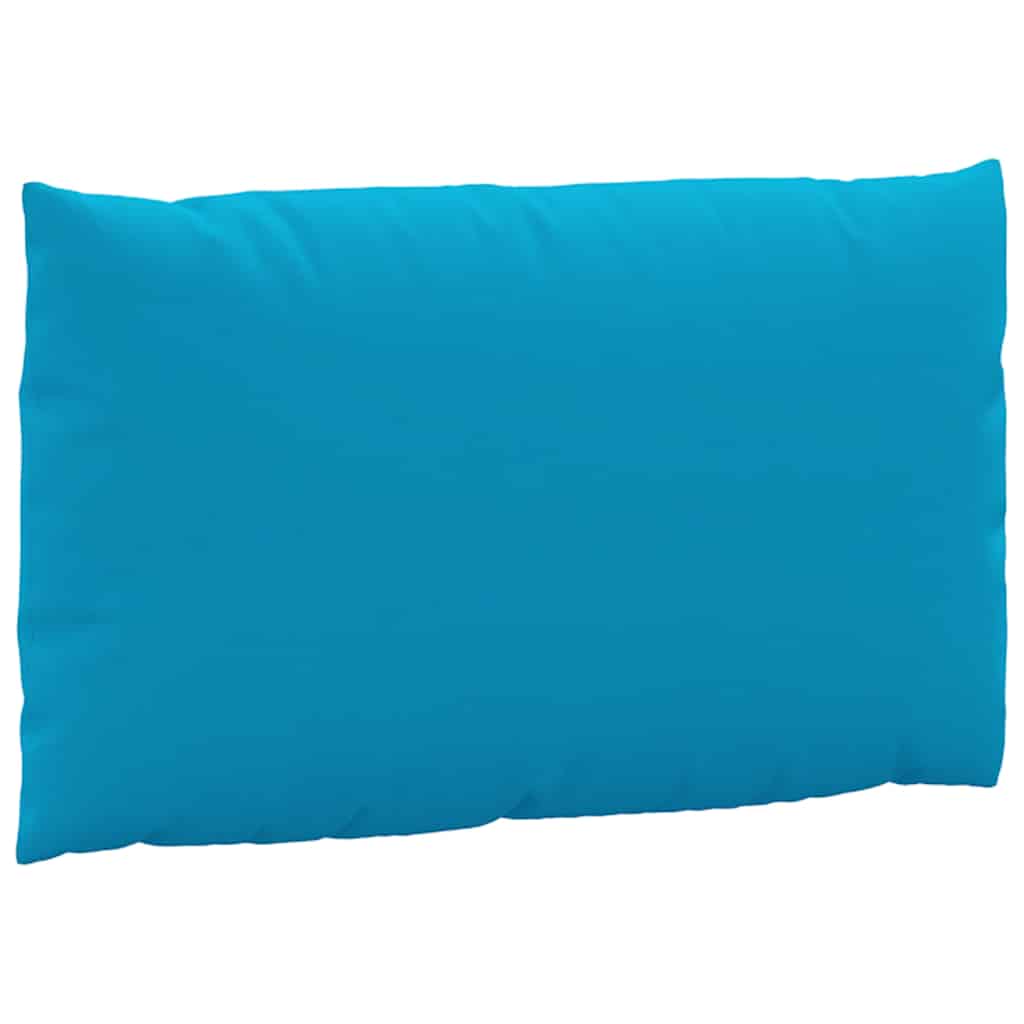 Cuscini per Pallet 2 pz Azzurro in Tessuto Oxford
