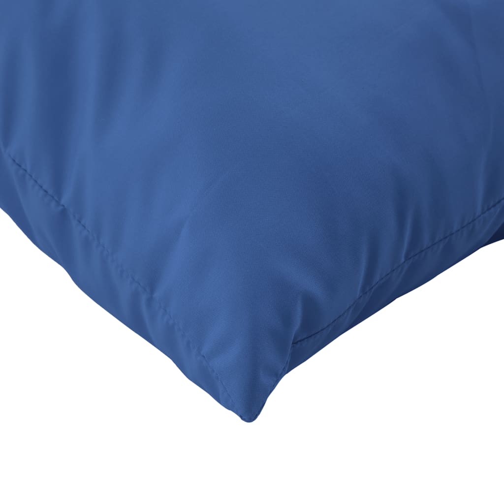 Cuscini per Pallet 2 pz Blu in Tessuto Oxford