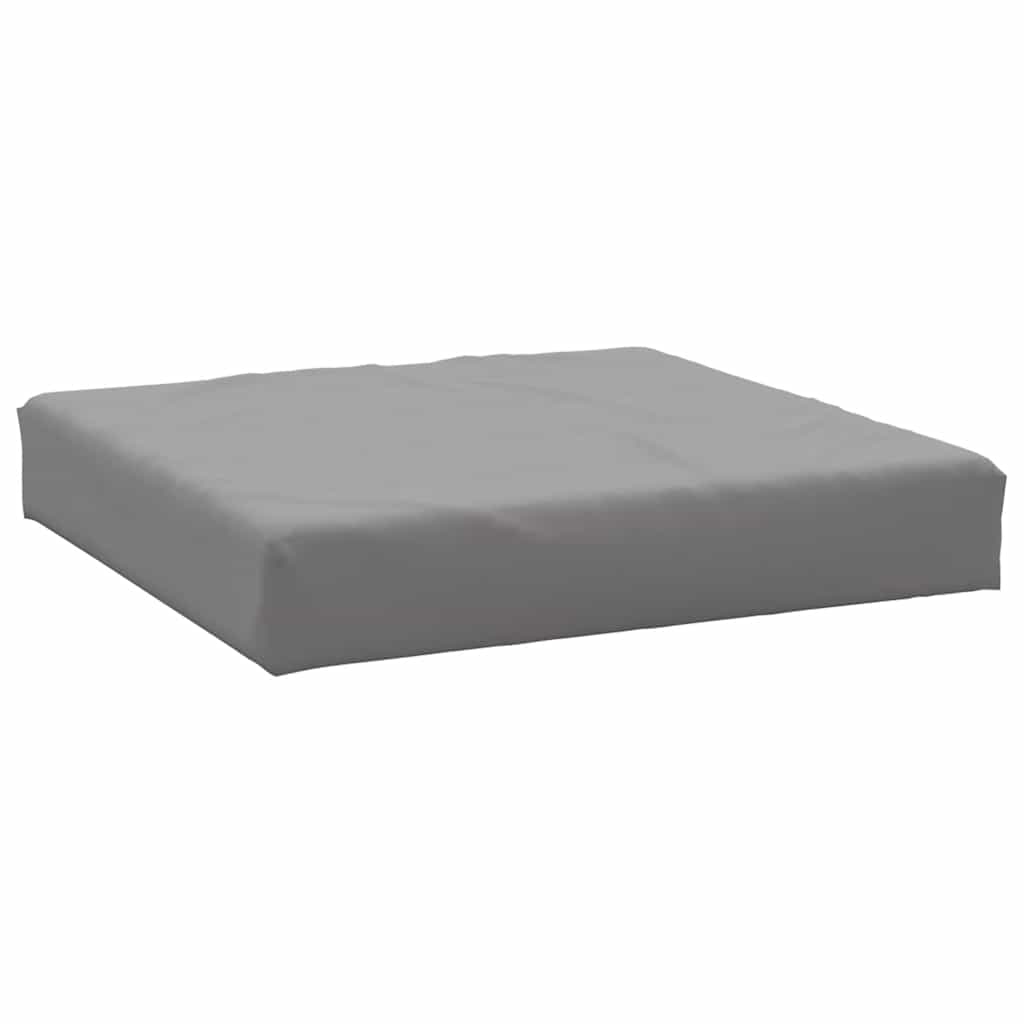 Cuscino per Pallet Grigio 60x60x9,5 cm in Tessuto Oxford