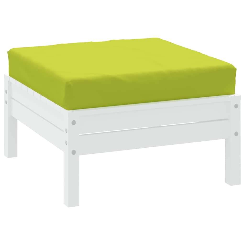 Cuscino per Pallet Verde Brillante 60x60x9,5 cm in Tessuto Oxford