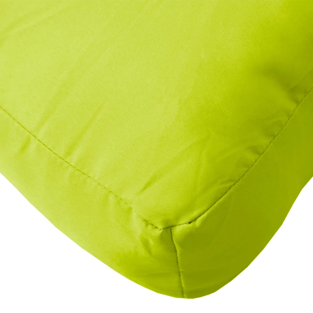 Cuscino per Pallet Verde Brillante 60x60x9,5 cm in Tessuto Oxford