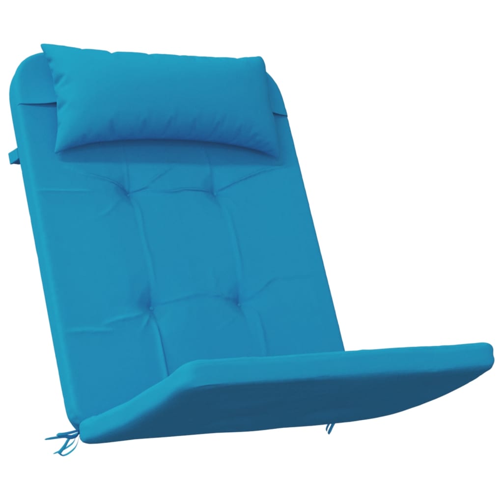 Cuscini per Sedia Adirondack 2 pz Blu Chiaro in Tessuto Oxford