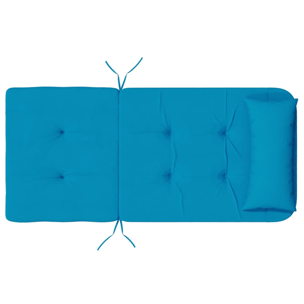 Cuscini per Sedia Adirondack 2 pz Blu Chiaro in Tessuto Oxford