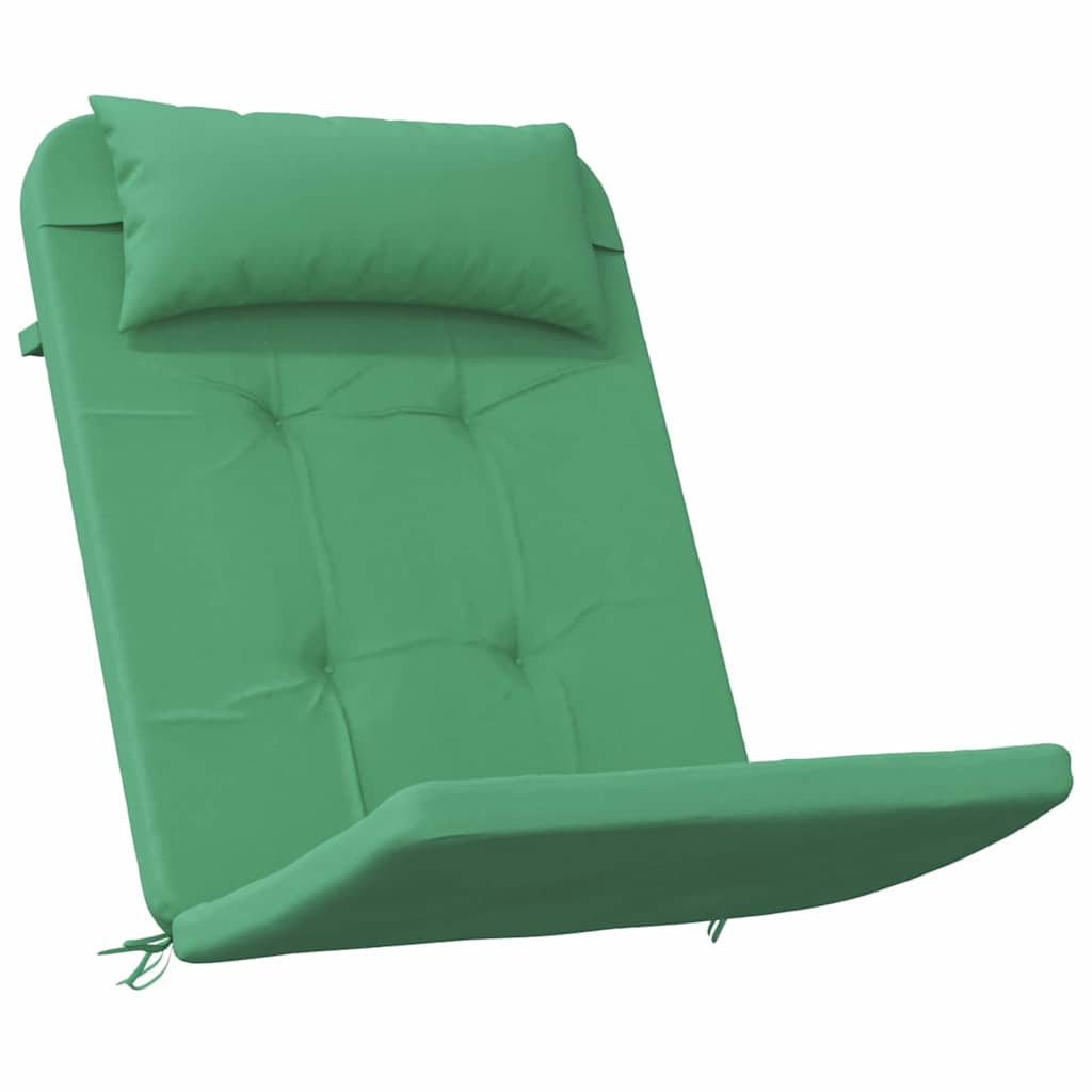 Cuscini per sedie 2 pz Tessuto Oxford Verde 58 x 77 x 4,5 cm
