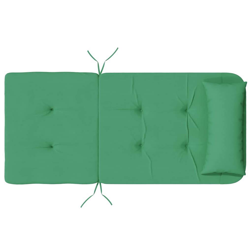 Cuscini per sedie 2 pz Tessuto Oxford Verde 58 x 77 x 4,5 cm
