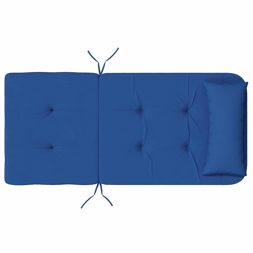 Cuscini per sedie 2 pz Tessuto Oxford Blu 58 x 77 x 4,5 cm