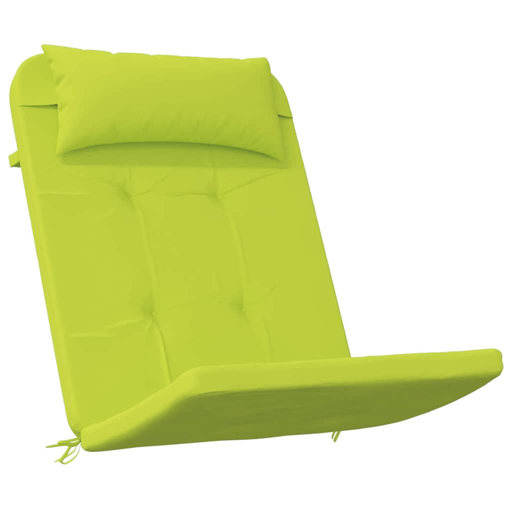 Cuscini per sedie 2 pz Tessuto Oxford Verde brillante.