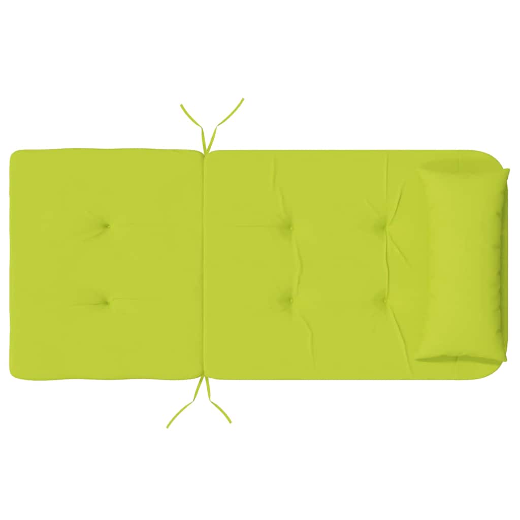 Cuscini per sedie 2 pz Tessuto Oxford Verde brillante.