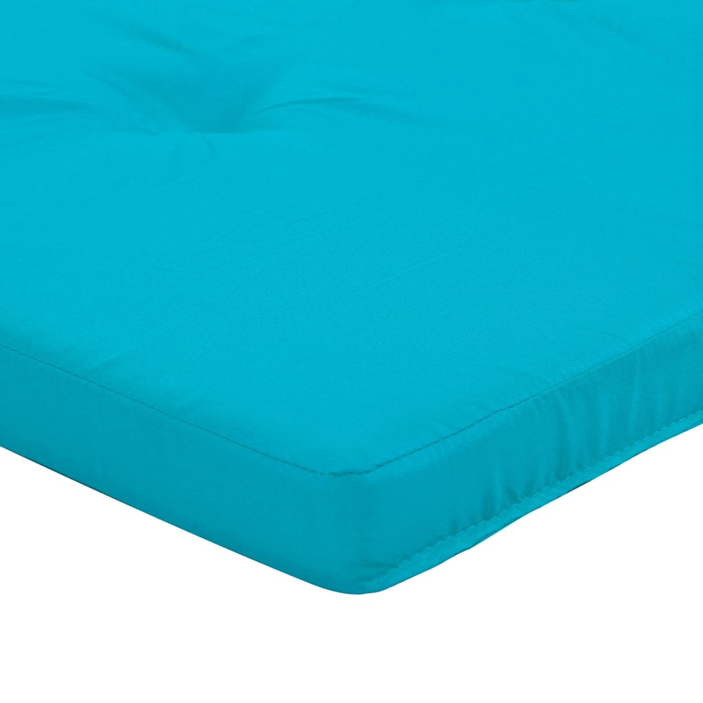 Cuscini per sedie 2 pz Tessuto Oxford Turchese 58 x 77 x 4,5 cm