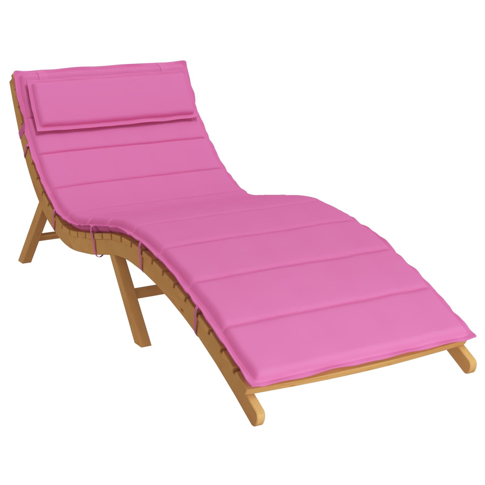 Cuscino per Lounger Sole Tessuto Oxford Rosa 180 x 60 x 4 cm