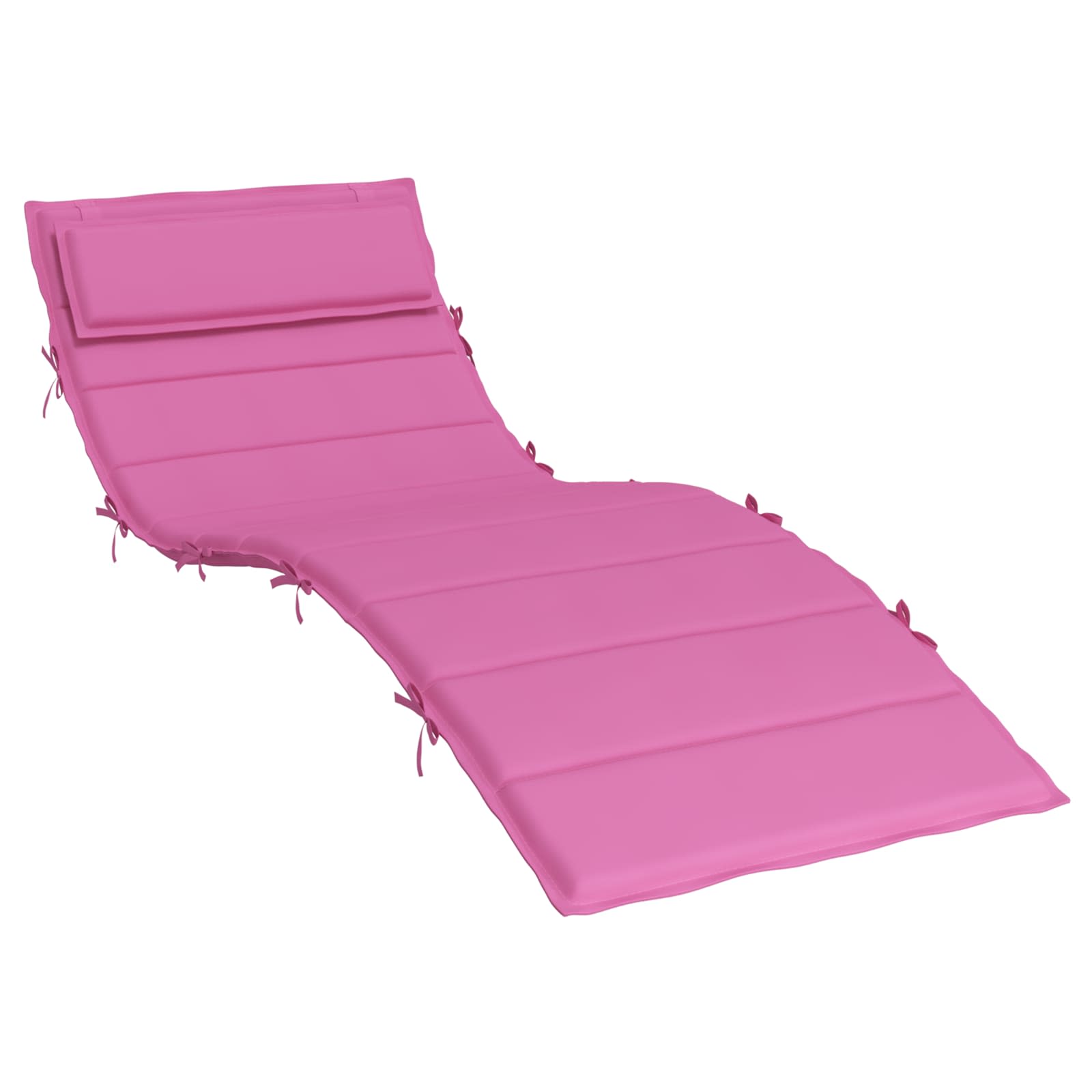 Cuscino per Lounger Sole Tessuto Oxford Rosa 180 x 60 x 4 cm