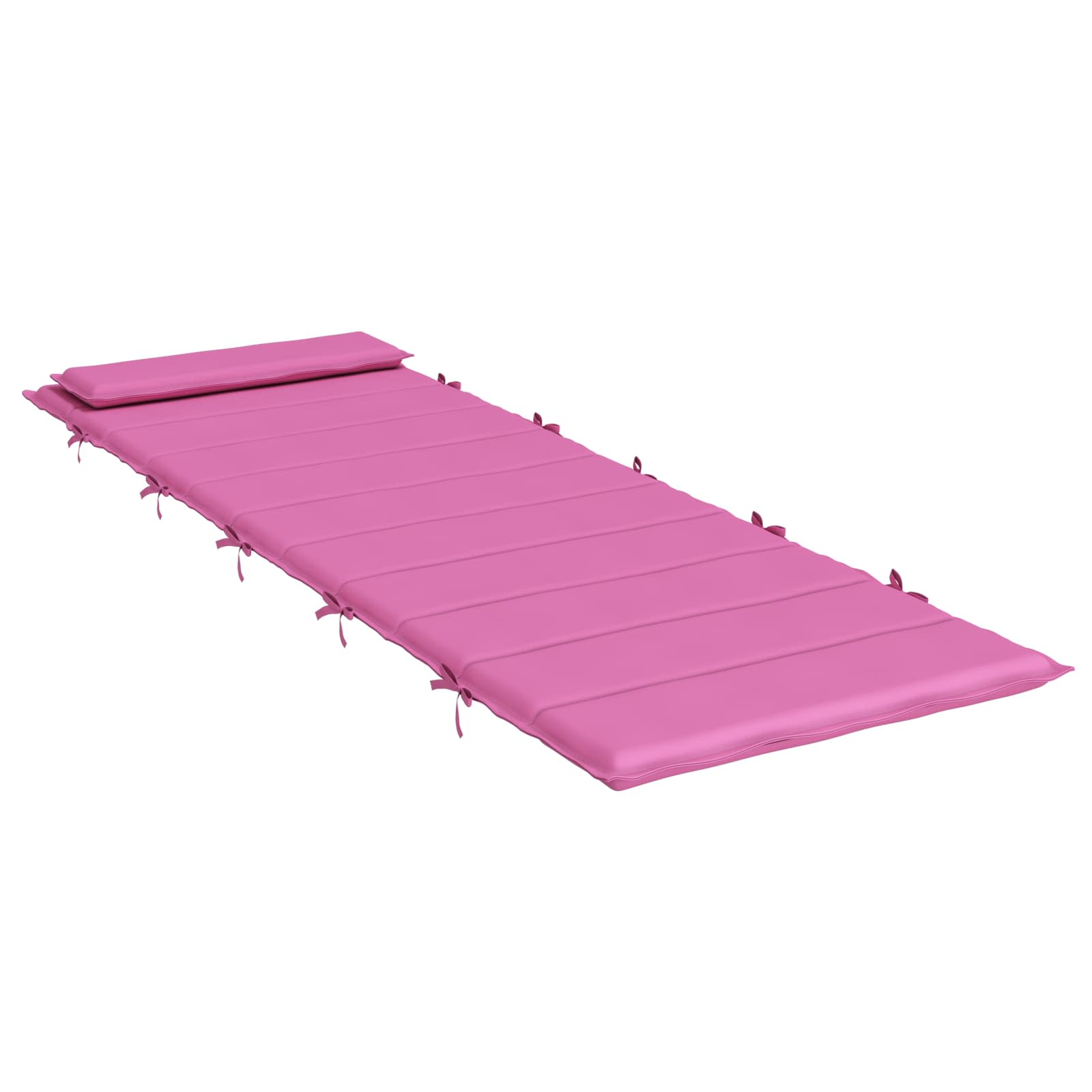 Cuscino per Lounger Sole Tessuto Oxford Rosa 180 x 60 x 4 cm