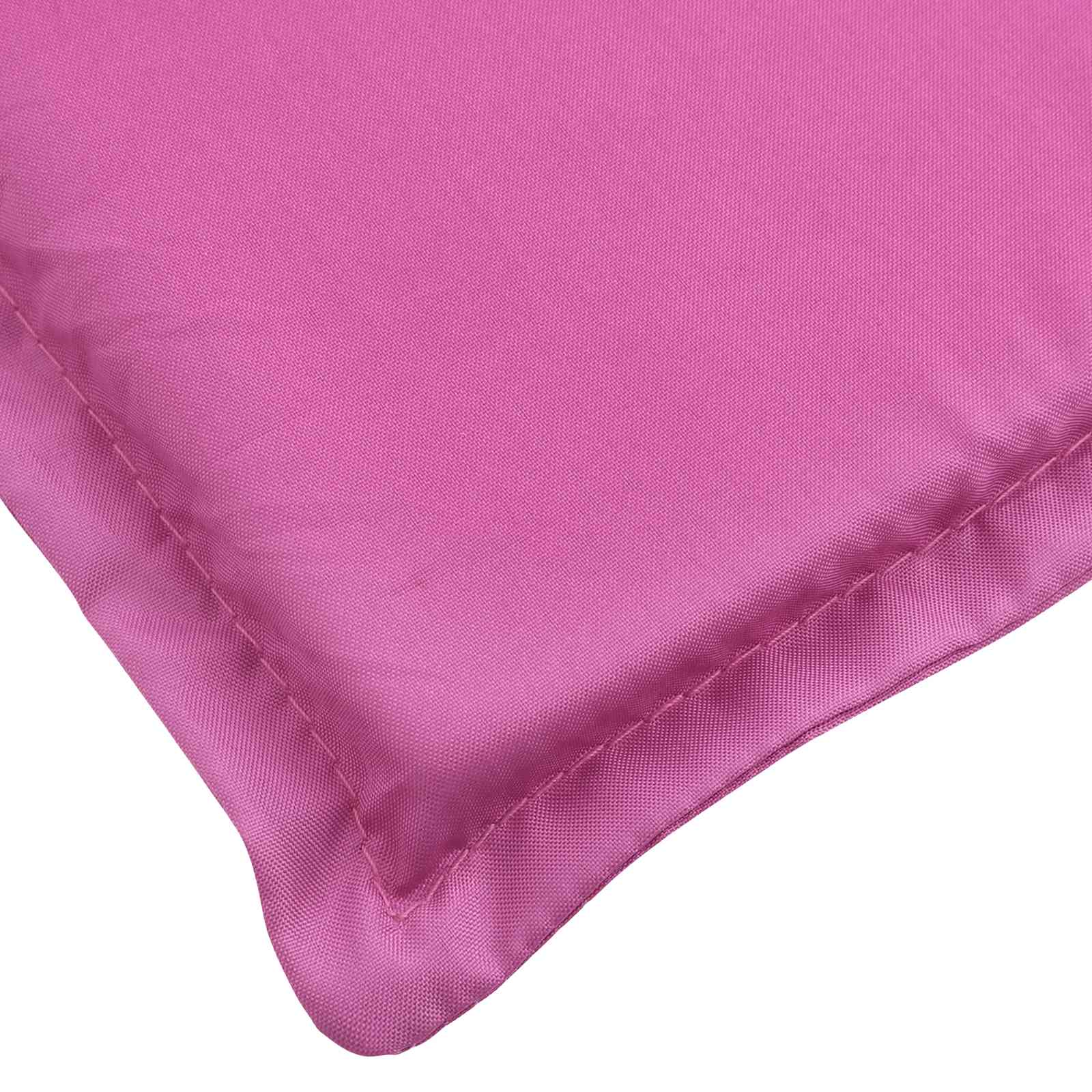 Cuscino per Lounger Sole Tessuto Oxford Rosa 180 x 60 x 4 cm