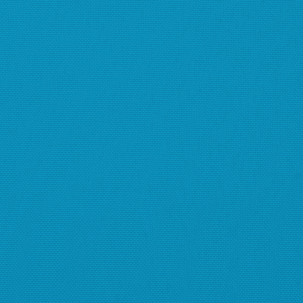 Cuscini Sedia con Schienale Alto 6 pz Blu Chiaro Tessuto Oxford