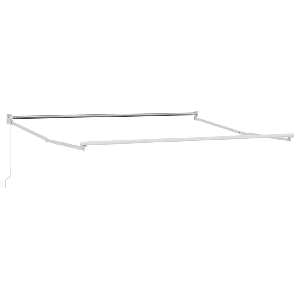 Telaio per tende da sole retrattile Bianco 350 x 250 cm