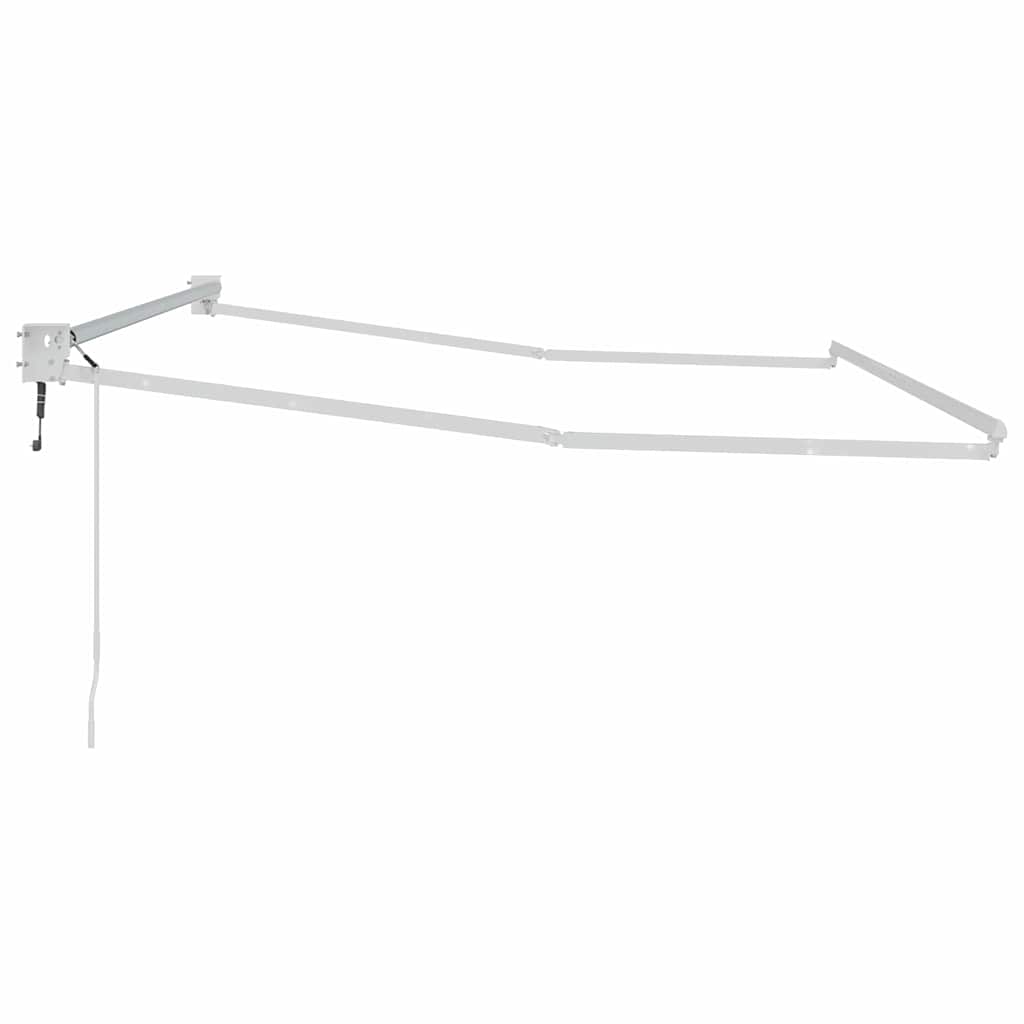 Telaio per tende da sole retrattile Bianco 350 x 250 cm