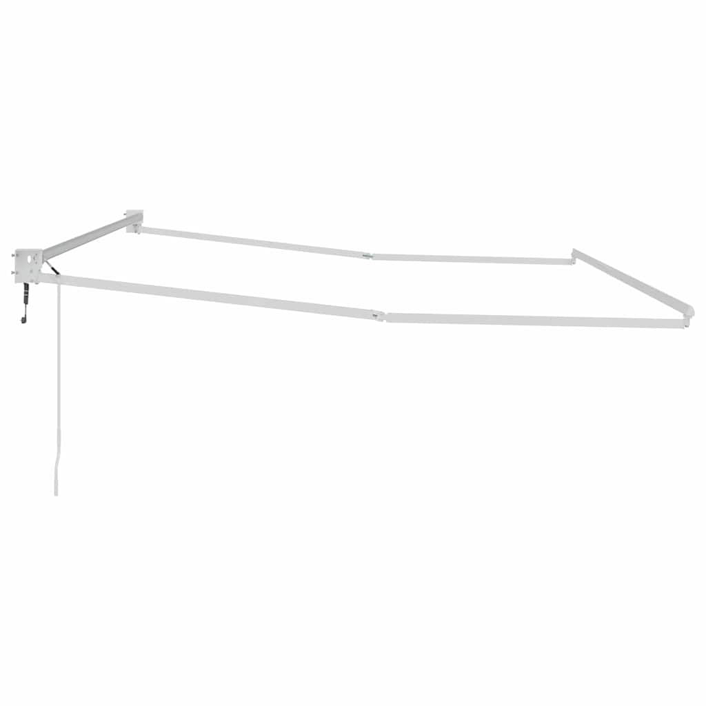 Telaio per tende da sole retrattile Bianco 450 × 300 cm