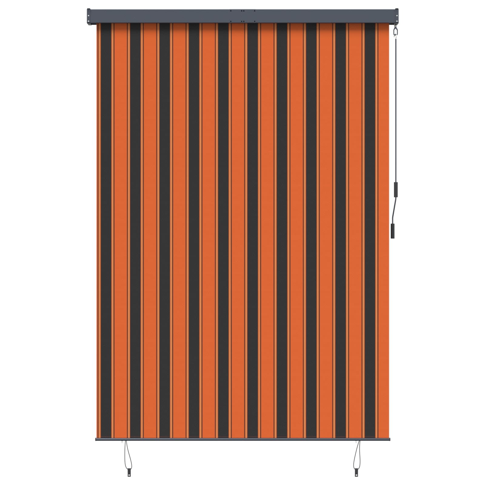 Tenda a rullo Arancione e Marrone 180 x 250 cm